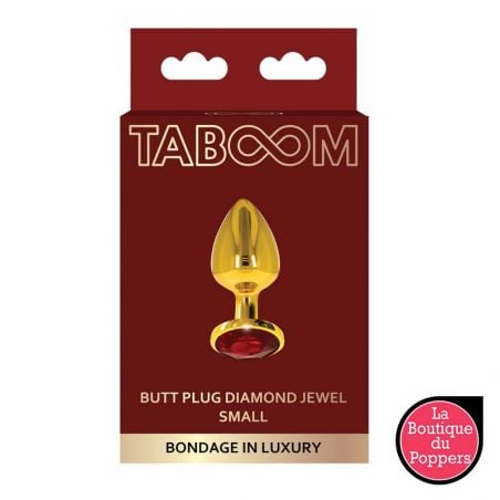 Plug bijou anal Jewel Taboom S 6 x 2.7cm