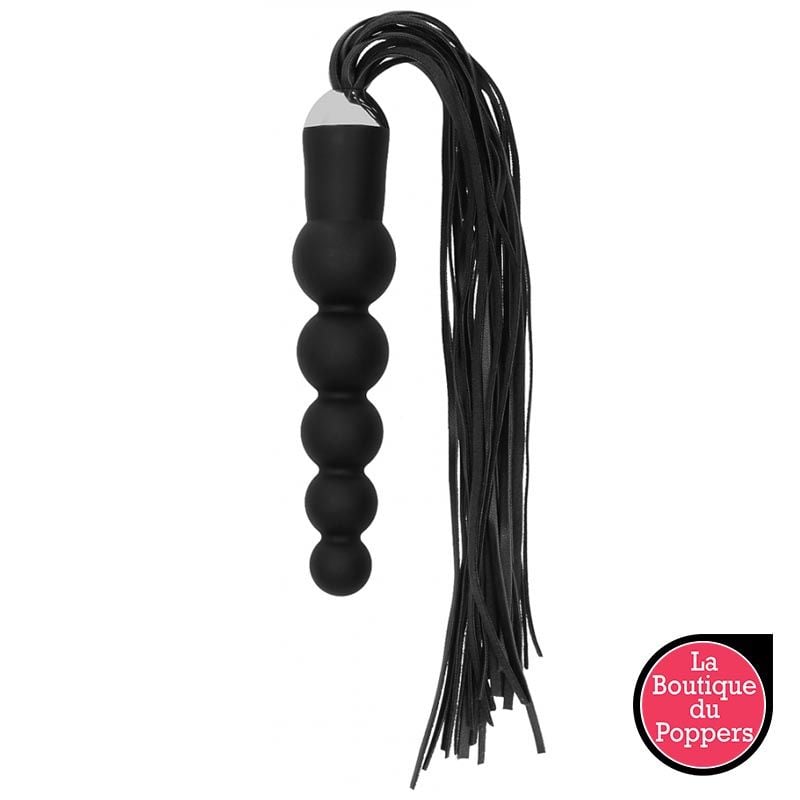 Martinet-Gode Black Whip Beads 15 x 4 cm