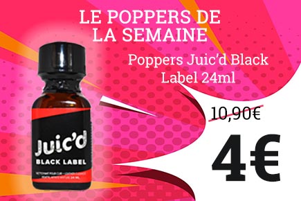 poppers de la semaine pas cher