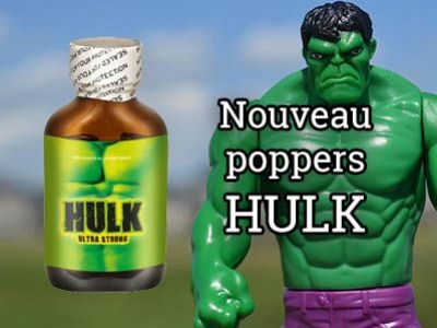 Poppers Hulk : la puissance a l'état brut