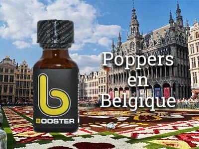 Où commander le Poppers Booster en Belgique?