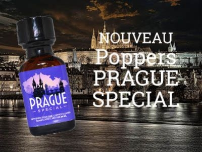 Nouveau Poppers Prague 100% Amyle : intensité et fougue