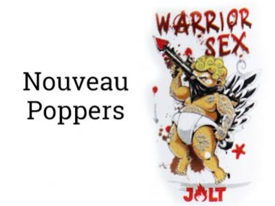 Nouveau Poppers Warrior Sex de chez Jolt
