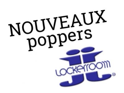 Nouveaux poppers Lockerroom disponibles sur La Boutique du Poppers